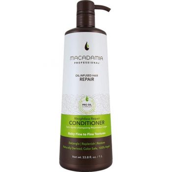 Balsam Hidratant pentru Par Fin - Macadamia Professional Weightless Repair Conditioner 1000ml