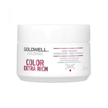 Masca pentru Par Vopsit - Goldwell Dualsenses Color Extra Rich 60sec Treatment 200ml de firma originala