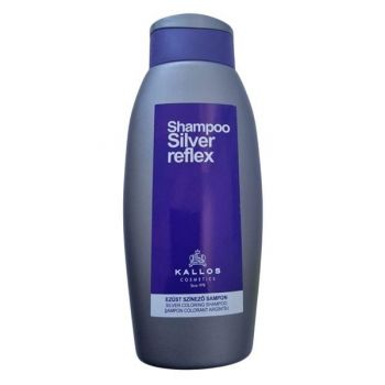Sampon Colorant Argintiu - Kallos Silver Reflex Shampoo 350ml ieftin