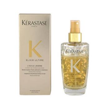 Serum pentru Par Fin sau Normal - Kerastase Elixir Ultime L'Huile Legere, 100 ml