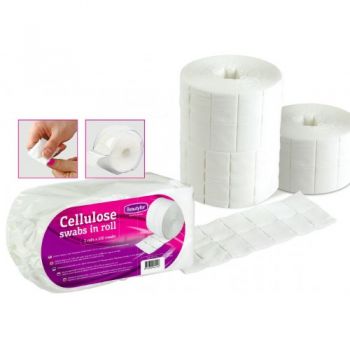 Servetele Celuloza pentru Manichiura - Beautyfor Cellulose Nail Wipes, 2 role de firma original