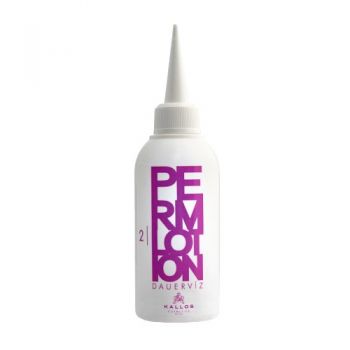 Solutie pentru Permanent - Kallos Perm Lotion 2 - pentru par vopsit 75ml ieftin