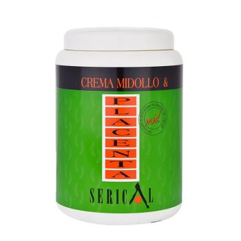 Tratament pentru Par Uscat si Deteriorat - Kallos Serical Crema Midollo & Placenta 1000ml ieftin