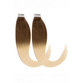 Extensii Tape-On VIP Ombre Saten Natural/Blond