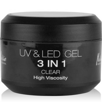 GEL UV & LED 3 IN 1 CLEAR - VASCOZITATE MARE 50GR