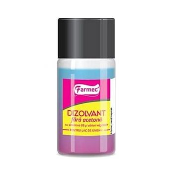 Dizolvant fara Acetona pentru Lac de Unghii Farmec, 50ml de firma original