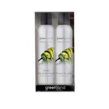 Set cadou Fruit Emotions Lamaie - Vanilie,gel de dus 200ml + spray corp 200ml, Greenland