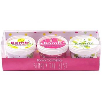 Set cadou Simply The Zest Potted, Bomb Cosmetics, unt de corp, 350 g