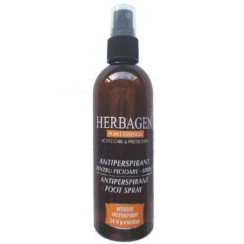 Spray Antiperspirant pentru Picioare Herbagen, 150ml