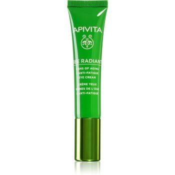 Apivita Bee Radiant Eye Cream cremă de ochi corectoare pentru cearcăne și riduri