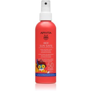 Apivita Bee Sun Safe Kids Spray SPF50 lapte de soare pentru copii SPF 50