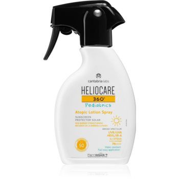 Heliocare 360° Pediatrics Atopic Lotion Spray spray pentru protectie solara pentru copii SPF 50