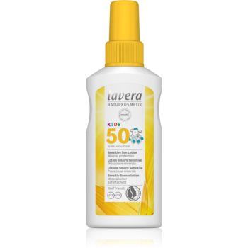 Lavera Sun Sensitiv Kids spray pentru protectie solara pentru copii SPF 50