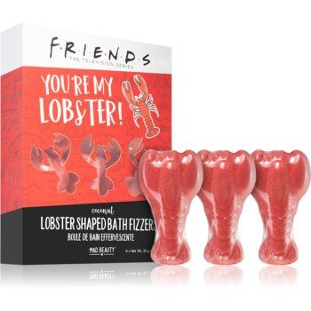 Mad Beauty Friends Lobster tablete colorate efervescente pentru baie