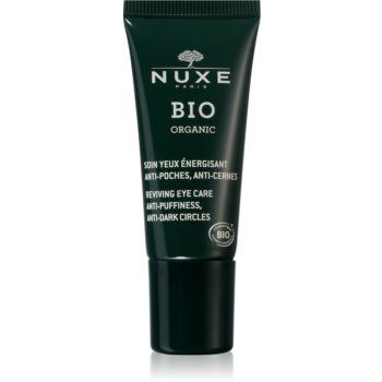 Nuxe Bio Organic Reviving Eye Care ingrijire hidratanta, energizanta zona ochilor