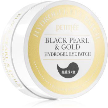 Petitfée Black Pearl & Gold masca hidrogel pentru ochi