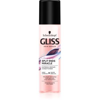 Schwarzkopf Gliss Split Ends Miracle balsam (nu necesita clatire) pentru varfuri despicate ieftin