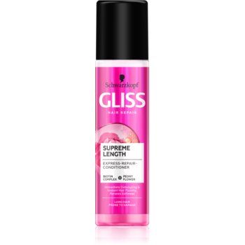 Schwarzkopf Gliss Supreme Length balsam regenerator pentru păr lung