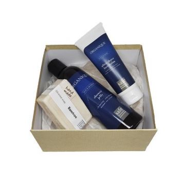 Set cadou pentru barbati Gel dus 250ml + Sapun 100g + After shave 70ml - Organique