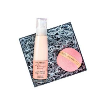 Set cadou Pink Mistery, lotiune corp 100ml, si bila de baie 170g, Organique