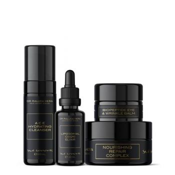 Set Esențial de Noapte, Sui Generis by dr. Raluca Hera Haute Couture Skincare, 4 produse de firma original