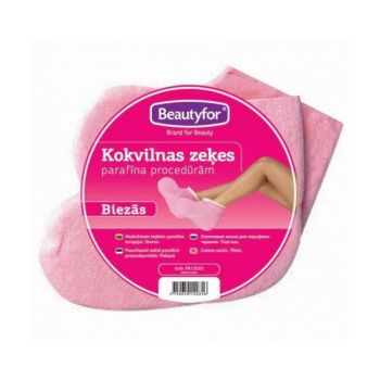 Sosete din Bumbac - Baeutyfor Cotton Socks for Paraffin Treatment, 1 pereche