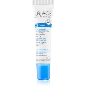 Uriage Xémose Soothing Eye Contour Care crema calmanta pentru ochi pentru piele uscata spre atopica