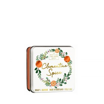 CLEMENTINE SOAP IN A TIN 100 gr