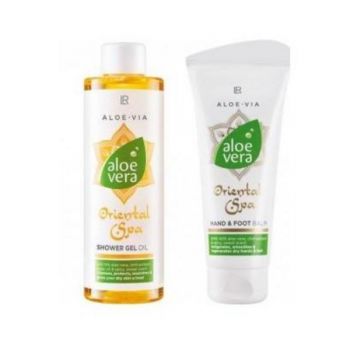 Set cadou Oriental Spa, Gel dus 200ml + Balsam 100ml Set cadou Oriental Spa, Gel dus 200ml + Balsam 100ml