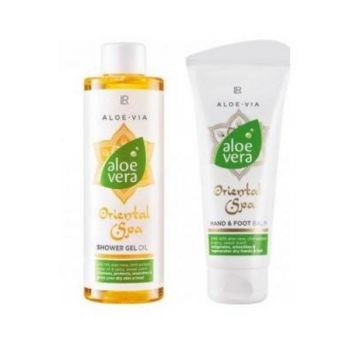 Set cadou Oriental Spa, Gel dus 200ml + Balsam 100ml