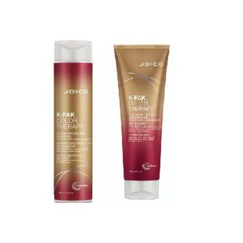 Set cadou Sampon 300ml + Balsam 250ml Joico k-pack pentru par deteriorat si vopsit