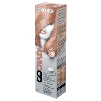 Masca Crema Coloranta Semipermanenta pentru Par Loncolor GoCrazy, nuanta P2 GoPearl, 100 ml