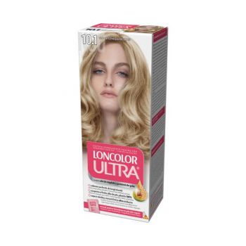Vopsea Permanenta pentru Par Loncolor Ultra, nuanta 10.1 blond cenusiu deschis ieftina