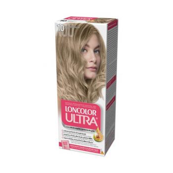 Vopsea Permanenta pentru Par Loncolor Ultra, nuanta 10 blond cenusiu ieftina