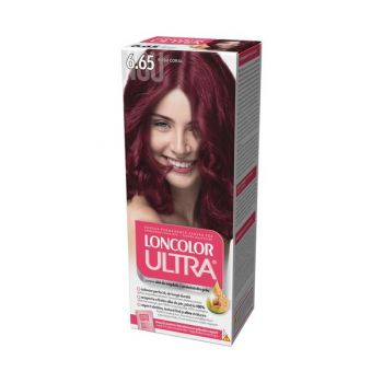 Vopsea Permanenta pentru Par Loncolor Ultra, nuanta 6.65 rosu coral ieftina