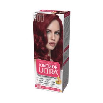 Vopsea Permanenta pentru Par Loncolor Ultra, nuanta 6 rosu titian