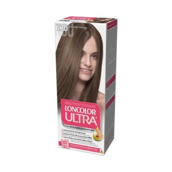 Vopsea Permanenta pentru Par Loncolor Ultra, nuanta 7.10 blond bej cenusiu ieftina