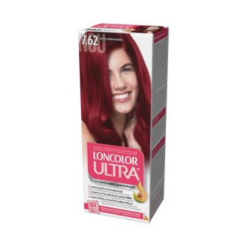 Vopsea Permanenta pentru Par Loncolor Ultra, nuanta 7.62 rosu grenadine ieftina