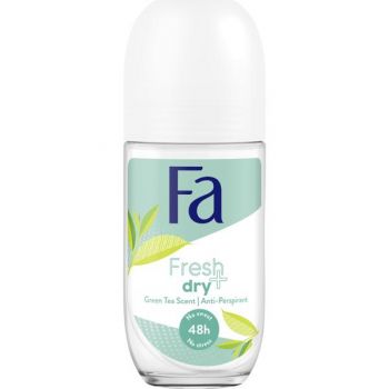 Deodorant Roll-on Antiperspirant - Fa Fresh & Dry Green Tea 48 h, 50 ml