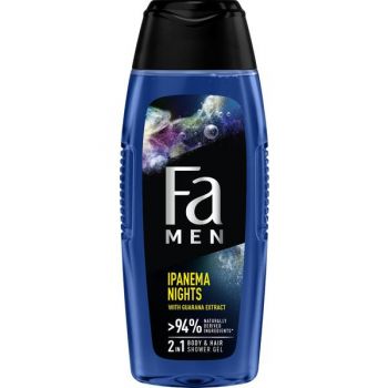 Gel de Dus Ipanema Nights 2 in 1 pentru Barbati Fa Men, 400 ml Gel de Dus Ipanema Nights 2 in 1 pentru Barbati Fa Men, 400 ml