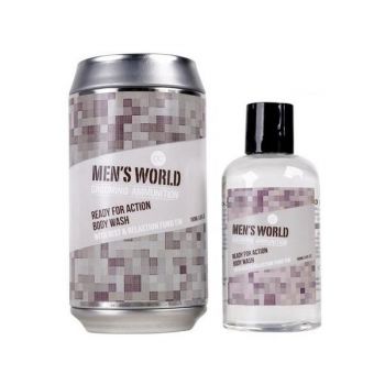 Gel de dus Men's World in sticla pusculita,180ml