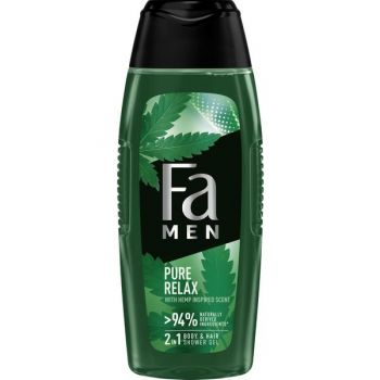 Gel de Dus Pure Relax 2 in 1 pentru Barbati Fa Men, 400 ml