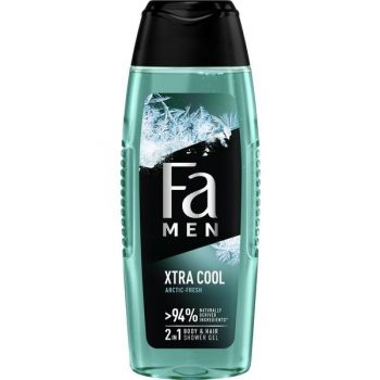 Gel de Dus Xtra Cool 2 in 1 pentru Barbati Fa Men, 250 ml