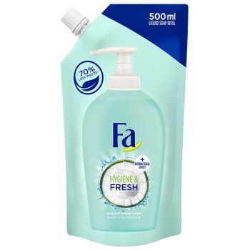 Rezerva Sapun Lichid Hygiene & Fresh Coconut Fa, 500 ml