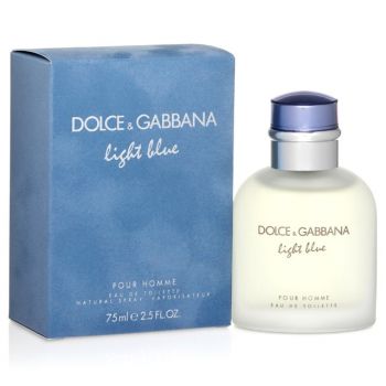 Apa de Toaleta Dolce & Gabbana Light Blue Pour Homme, Barbati, 75ml