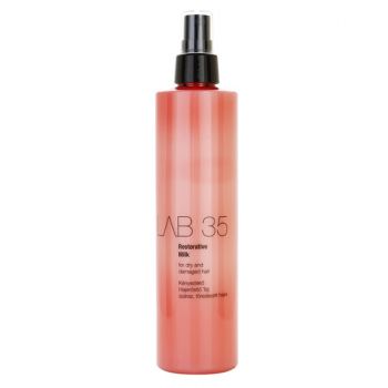 Lapte Regenerant pentru Par Uscat si Deteriorat - Kallos LAB 35 Restorative Milk for Dry and Damaged Hair, 300ml