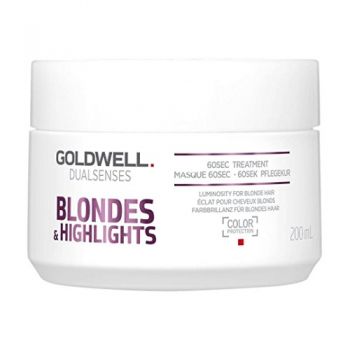 Masca pentru Par Blond - Goldwell Dualsenses Blondes & Highlights 60sec Treatment 200 ml