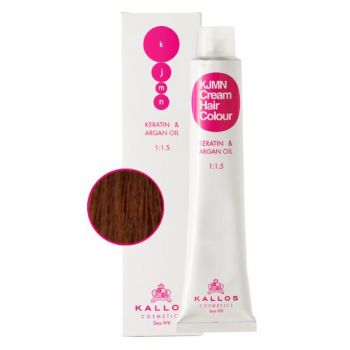 Vopsea Permanenta - Cacao - Kallos KJMN Cream Hair Colour nuanta 5.53 Cacao 100ml de firma originala