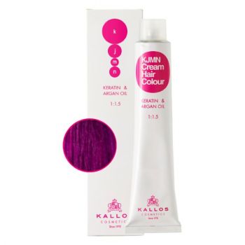 Vopsea Permanenta Mixton - Violet - Kallos KJMN Cream Hair Colour nuanta 0.22 Violet 100ml de firma originala