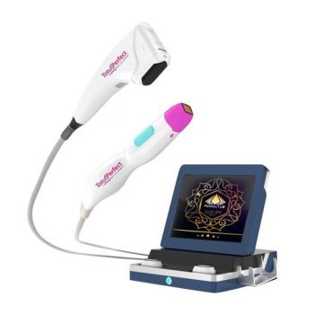 Aparat 2in1 RF Fractional Microneedeling Lifting si HIFU Facial, Indepartare Vergeturi, Cicatrici, HIFU 4D Facial High Intensity Focused Ultrasound, Skin Rejuvenation, Profesional Salon Beauty ModerM